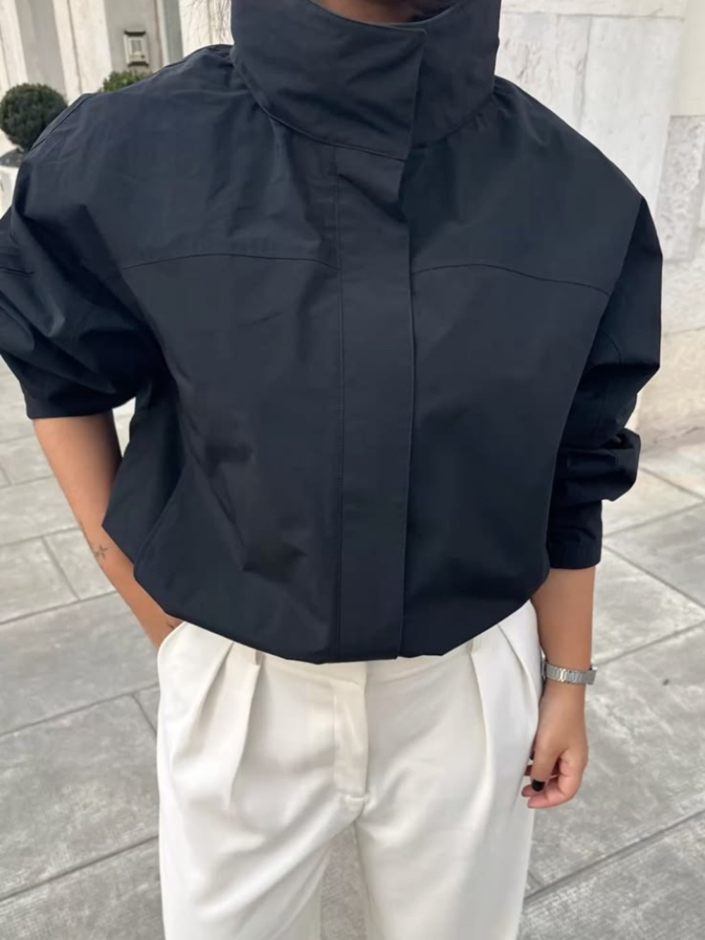Uniqlo Windproof Stand Blouson Jacket